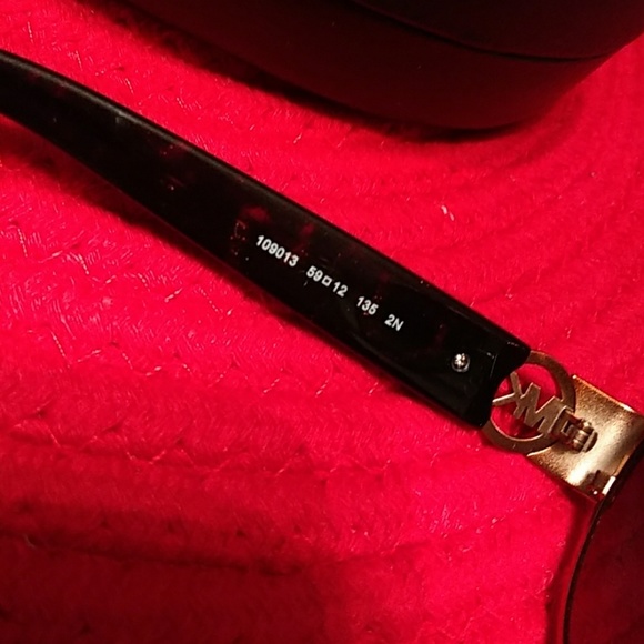 Authentic Michael Kors Aviator tortoise Tabitha II - Picture 3 of 8